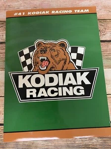 Vtg 1999 NASCAR Media Guide Press Kit Folder David Green Kodiak Racing Tobacco - Picture 1 of 4
