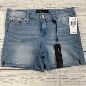 Celebrity Pink Carlie Jean Shorts Youth Girls Size 14 NEW - Picture 1 of 6