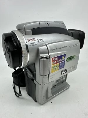 Canon DM-MVX1i Mini DV Digital Camcorder Camera Parts And Repair Only! Read Desc - Image 1 of 4