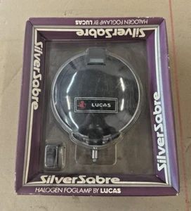 original Lucas Silver Sabre Nebelscheinwerfer, New Old Stock, mit Abdeckung & Schalter - Bild 1 von 3