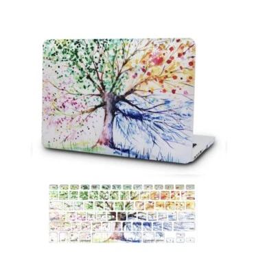 Four Season Tree Protective Plastic Hard Shell + Keyboard Cover MacBook Air 13" - Image 1 of 4