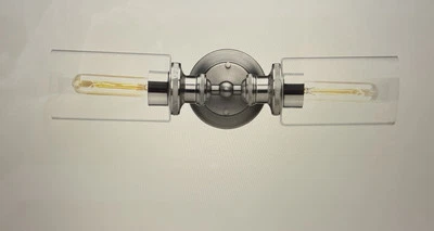 Progress Lighting Archives 2-Light Bathroom Vanity Light Bracket Antique Nickel - Image 1 of 2