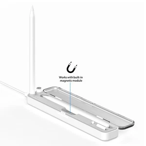 570mAh Wireless Charger Charging Box Dock Holder Storage Case For iPencil 2/1 y - Picture 1 of 13