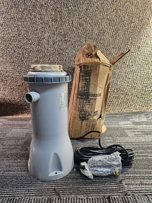 Bestway 58388E 1000 GPH Above Ground Pool Cartridge Filter Pump System - Image 1 of 4