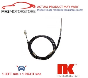 HANDBRAKE CABLE PAIR NK 903676 2PCS A NEW OE REPLACEMENT - Picture 1 of 5