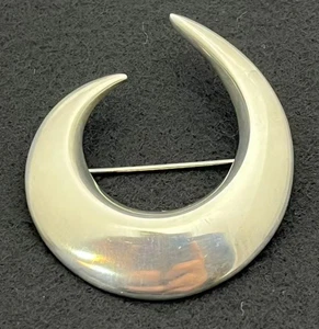 Vintage DENMARK GEORG JENSEN Sterling Silver HaH  Brooch Hans Hansen 4.7 x 4.0cm - Bild 1 von 10