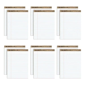 TOPS Second Nature 100% Recycled Writing Pads, 8 1/2" x 11 3/4", Legal Ruled, - Bild 1 von 8