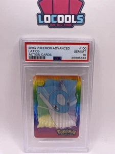 Tarjeta de acción avanzada lenticular Latios Pokemon 2004 PSA 10 gemas como nueva - Imagen 1 de 2