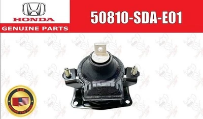 Honda OEM RUBBER, ENGINE RR. MOUNTING (AT) 50810-SDA-E01 Genuine - Image 1 of 4