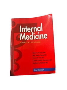 Internal Medicine 1st Ed: Handbook for Clinicians Paperback - Picture 1 of 4