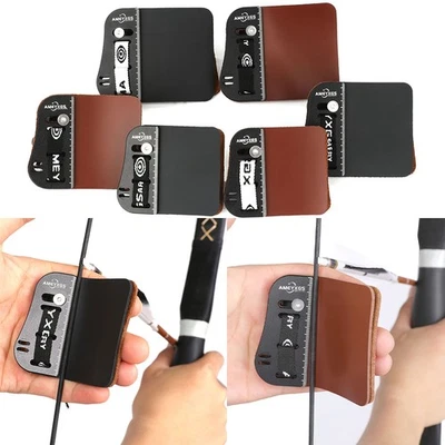 Barebow Tab Finger Guard Cowhide Protector Gear Archery Target Bow Hunting RH LH - Image 1 of 4