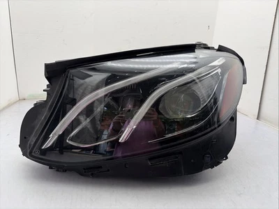 2017 2018 2019 Mercedes E350 E400 Headlight Left LH Driver OEM LED Assembly - Image 1 of 4