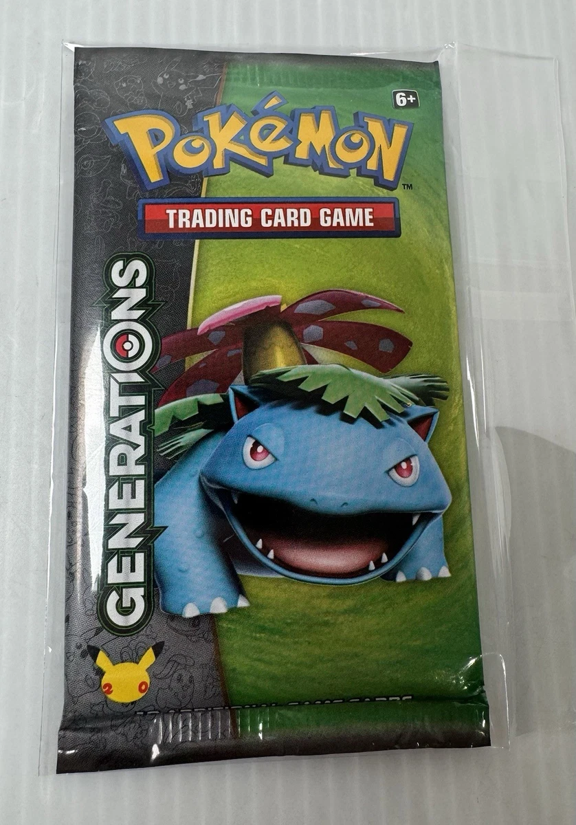 Pokémon TCG Generations Sealed Collectible Card Game Packs for