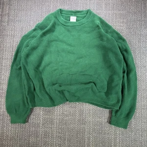 Kowtow Judd Crew Jumper Sweater Mens XL Kelly Green Seed Stitch Pullover Preppy - Picture 1 of 18