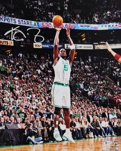 Kevin Garnett signiertes Boston Celtics 16 x 20 FP Jump Shot Foto - Beckett mit Autogramm - Bild 1 von 6