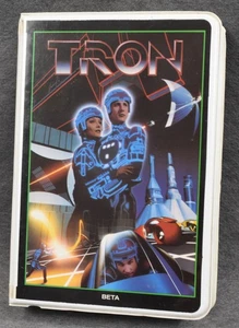 Vintage Disney Betamax Tron Clamshell Rare OOP Sci-Fi Collectors - Picture 1 of 11
