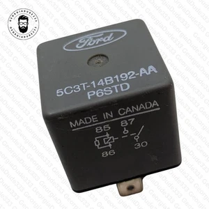 (1)FORD OEM Multi-Purpose Relay 4 pin - P/N 5C3T-14B192-AA P6STD Grey Tested - Picture 1 of 6