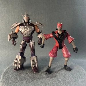 Teenage Mutant Ninja Turtles Shredder Foot Soldier Figure Lot 2012 Playmates - Picture 1 of 17