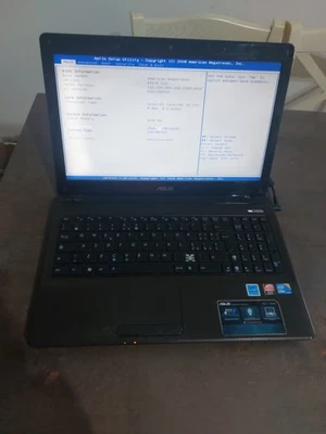 PC Noteboo Asus K52J i5 DDR3 4Gb HDD 500Gb ATI Radeon HD5470 512MB Rif.Vi2 Leggi - Immagine 1 di 4