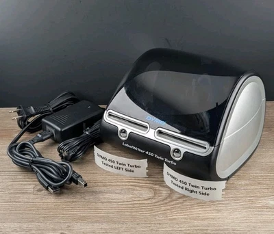 Impresora de etiquetas térmicas Dymo Labelwriter 450 Twin Turbo 1750160 - Probada y funcionando Foto 1 de 4