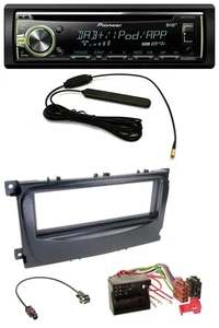 Pioneer MP3 USB CD DAB AUX Autoradio für Ford Focus C-Max Galaxy ab 2007 schwarz - Bild 1 von 10