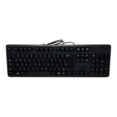 Teclado de escritorio Dell KB212-B (QuietKey) tamaño completo USB con cable con teclado numérico Foto 1 de 4