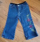 Toddler Flower Girl 18-24 Months Old Navy Denim Jeans Hippie Bell Bottom Western