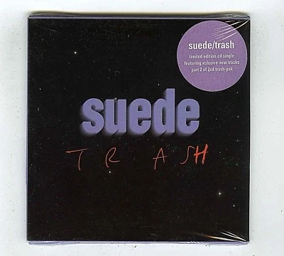 SUEDE  3 TRACK CD SINGLE (SEALED )TRASH (LIMITED EDITION) - Photo 1/2
