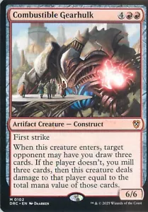 Combustible Gearhulk Commander: Aetherdrift - Foto 1 di 1