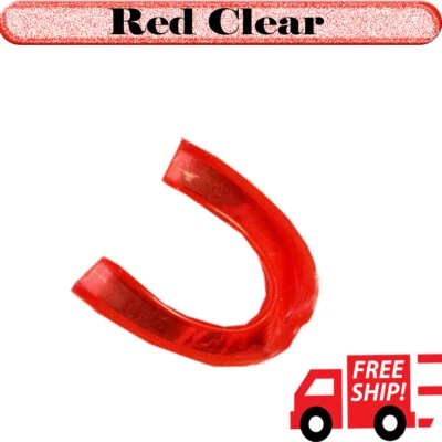 Protector bucal protector de goma hervir mordida rugby boxeo béisbol hockey karate todos los deportes  Foto 1 de 4