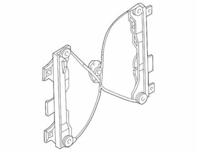 OEM NUEVO 2000-2007 Ford Focus SES hatchback vagón regulador de ventana 6S4Z5423200Aa Foto 1 de 2