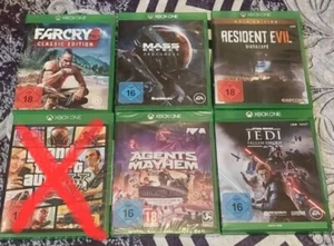 XBOX ONE Spielesammlung-5 Spiele (Kombi Versand möglich) - Bild 1 von 2