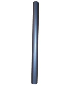 12 X PVC Pole Silver 1m x 50mm Radius - Round Pipe Post for Lighting Plumbing - Picture 1 of 1