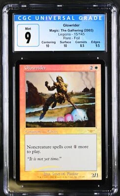 GLOWRIDER Legions Foil Rare CGC 9 MTG [Nostalgium] - Image 1 of 2