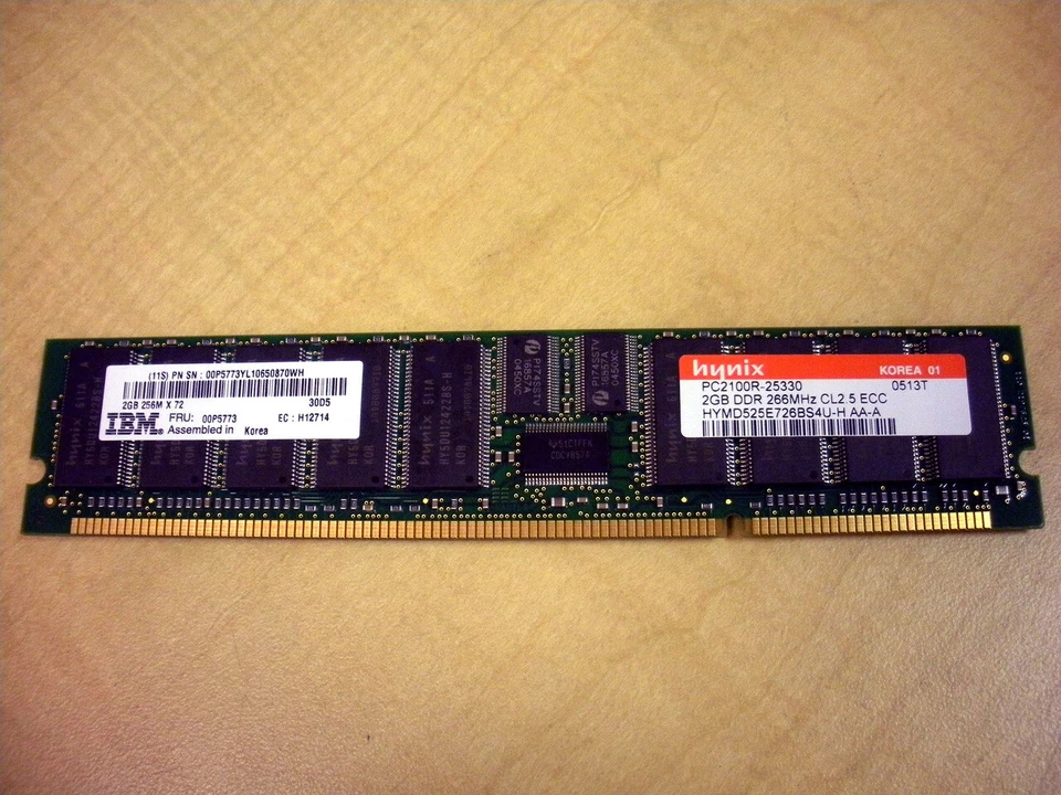 IBM 00P5773 2GB (1x 2GB) Memory DIMM - Image 1 of 2