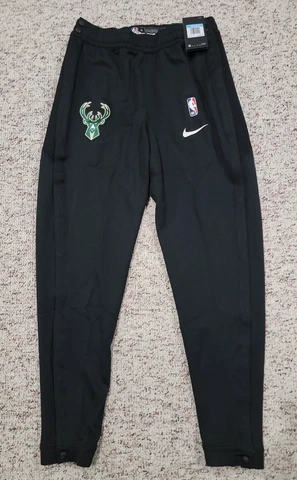 Nike Mens Milwaukee Bucks Player Issue Break-Away Pants 932552-010 SIZE Medium Cover