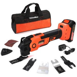 ValueMax 20V Cordless Oscillating Multi-Tool Kit 6 Variable Speed w/16PCS Blades - Picture 1 of 12