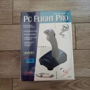 PC Flight Pro 15-Pin Analog Gaming Joystick Game Controller SV-215 IBM VTG NOS - Picture 1 of 3