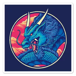 Chinese Dragon, Vinyl Decal Sticker, Indoor Outdoor, 3 Sizes, #11146 - Picture 1 of 1