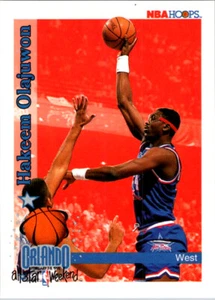 Hakeem Olajuwon 1992 Hoops #314 Basketball Card - Picture 1 of 2
