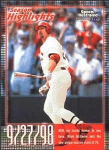 1999 Fleer Sports Illustrated Season Highlights #33 Mark McGwire - Free Shipping - Picture 1 of 2