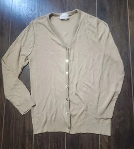 Bradley Vintage Women's Cardigan Sweater Sand - Picture 1 of 6