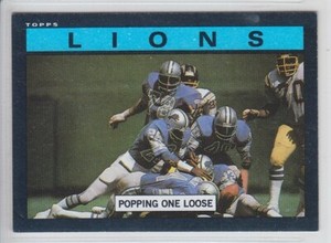 1985 TOPPS FOOTBALL DETROIT LIONS TEAM SET 13 CARDS ENGLISH JONES JENKINS WATKIN