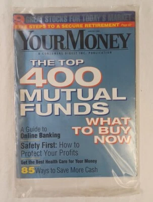 Your Money Magazine June July 2000 Mutual Funds Online Banking Finance Cash Foto 1 de 4