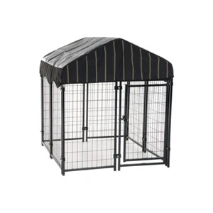 Pet Resort Kennel With Cover 1.32 x 1.20 x 1.20 MTR - Picture 1 of 3