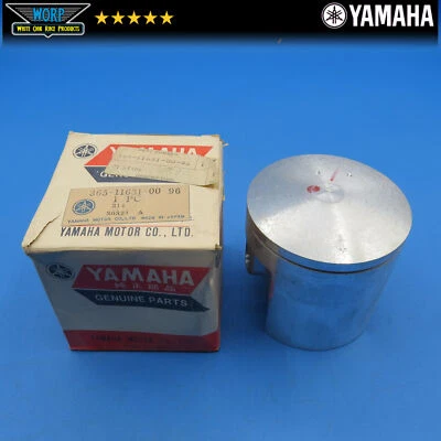 NEW GENUINE OEM YAMAHA 1972 DT2 RT2 MX 250 STANDARD BORE PISTON 365-11631-00-96 - Image 1 of 4