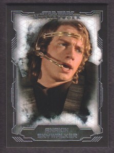 2016 Topps Star Wars Masterwork Base Set Trading Card #25 Anakin Skywalker