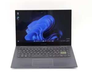 ASUS VivoBook Flip TP420IA Ryzen 3 4300U 8GB RAM 256GB SSD Win 11 convertible - Picture 1 of 11