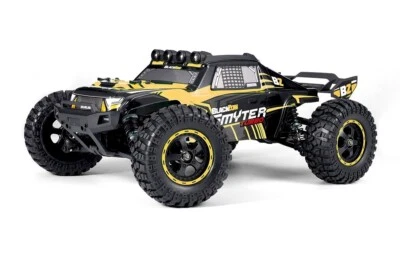 Blackzon Smyter DT Turbo 1/12 4WD RTR 3S Brushless Desert Truck - Yellow 540255 - Image 1 of 4