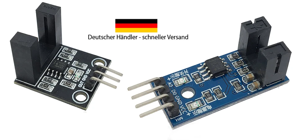 Lichtschranke LM393 für Arduino, Raspberry Pi, ESP32, ESP01